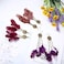 6 Pairs Women Faux Feather Earrings Dream Catcher Earring Bohemian Fringe Tassel Long Drop Dangle Earrings Set With Design For Women