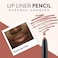 Cosmetics Peach Lip Pencil Waterproof Lip Liner Peach Lip Liner Pencil Withbrown Undertone Vegan And Cruelty-Free Lip Makeup