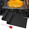 Oven Liners For Bottom Of Oven, 2 Pack Resuable Large Thick Heavy Duty Teflon Oven Mat Set, Non Stick Oven Mats For Bottom Of Electric Oven Gas Oven Toaster Oven Microwave Stove Grill, Easy To Clean