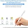 Pencil Stylus For iPhone 15/14/13/12/X Pro Max Pen, Minilabo Touch Screens Active Stylus Digital Pen With 1.5mm Ultra Fine Tip Stylist Pen For iPhone 15/14/13/12/X Pro Max Pencil, White