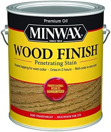 لمسة نهائية من خشب مينواكس 710470000، صبغة بلوط متقلبة، جالون