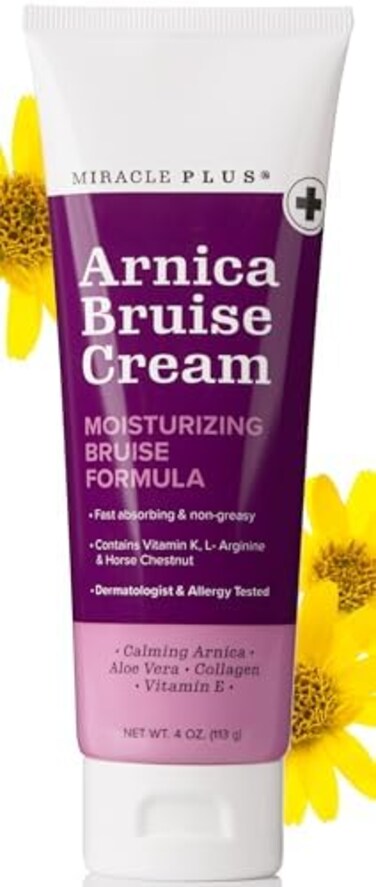 Miracle Plus Arnica Bruise Cream, 4Oz