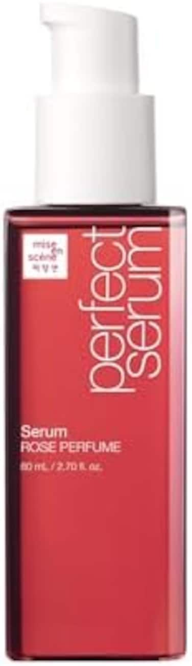 Perfect Serum With Argan Oil Anti-Frizz Hydration For Damaged, Bleached Hair 80ml(2.7Oz) (Rose Perfume Serum)