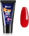 60G Red Poly Nail Extension Gel Nail Poly Hard Gel For Nail Art Design Salon Nail DIY At Home