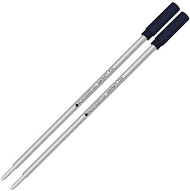 Monteverde Medium Ballpoint Soft Roll Refill For Cross Pens - Blue/Black (Pack Of 2)