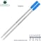 Monteverde Medium Ballpoint Soft Roll Refill For Cross Pens - Turquoise (Pack Of 2)