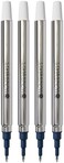 Monteverde Roller Ball Refill To Fit Sheaffer Roller Ball Pens - Fine Blue/Black Color 4 Pack (S223Bb)