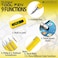 Monteverde Usa One Touch Tool Pen, Fountain Pen, Yellow (Mv35231), Medium