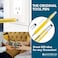 Monteverde Usa One Touch Tool Pen, Fountain Pen, Yellow (Mv35231), Medium