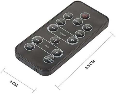 استبدال جهاز التحكم عن بعد الجديد لهارمان كاردون Sb 26 Sb26 060Hsb26Rm0 06-0Hsb26-Rm0 شريط الصوت بلوتوث مع بطارية Cr2025