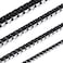 Black Chain Necklace For Men Women Water Resistent 316L Stainless Steel Big Thick Cuban Link Chains Plated &amp; Brushed Finish Silver Color With Gift Box (3.5-8 mm Wide, 14-36 Inches Long)