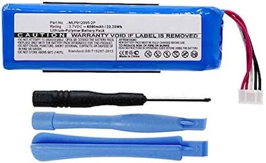 6000Mahmlp912995-2P Battery Replacement Compatible With Jbl Charge 2+, Charge 2 Plus Portable Bluetooth Speaker With Installation Tools