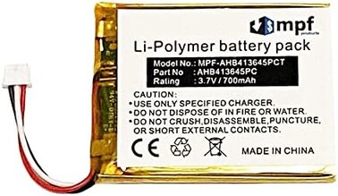 بطارية بديلة 700Mah Ahb413645Pct متوافقة مع سماعات Sennheiser Pxc 550 Pxc550 اللاسلكية المانعة للضوضاء والبلوتوث