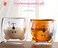 Cute Mugs Bear Tea Coffee Cup Milk Couple Double Wall Glass Mugs Funny Valentine's Day Birthday Gifts For You