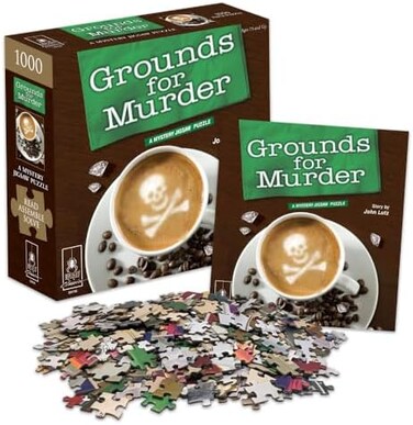 Murder Mystery Party Classic Jigsaw Puzzle - Grounds For