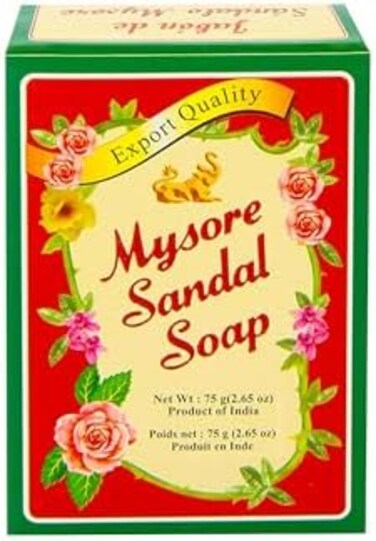Mysore Sandal Soap 2.65 Oz Box, (Pack Of 12)