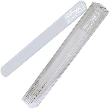 Nail Tek Crystal Files, Xl Crystal File 7", Manicure And Pedicure Perfect Companion, Keep Nails Trim And Smooth, No Jagged Edges (No Companion Case)