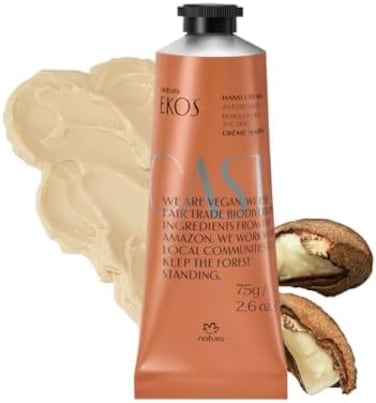Natura Ekos Castanha Nourishing Hand Cream, Pulpa Hidratante Para Manos Ekos Casta&ntilde;a, Polpa Hidratante Para As M&atilde;os Ekos Castanha