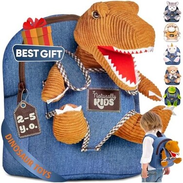 Kids Backpack For Girls Boys W Stuffed Animal