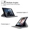حافظة لجهاز iPad Air (الجيل الثالث) 10.5 بوصة 2019 / iPad Pro 10.5 بوصة 2017، غطاء حماية بحامل دوار 360 درجة، نوم/استيقاظ تلقائي