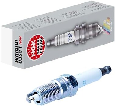 NGK (1465) Iztr5B11 شمعة إشعال إيريديوم بالليزر، عبوة من قطعة واحدة