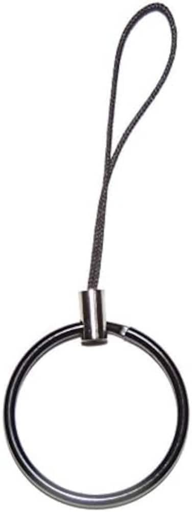 Tesla Model S String Key Chain Rope Lanyard, Black, S