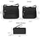 Notag Crossbody Bag For Women Waterproof Shoulder Bag With Rfid Wallet Set Travel Nylon Purse Handbag, 2 Size (S, Black)