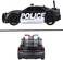 Iyeam Police Car Toy Pursuit Rescue Vehical With Sirnes Sound And Light For Kids Toddlers Boys And Girls