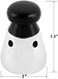 Pressure Cooker Jigger Valve Pack Of 2 Black (2 Pcs)