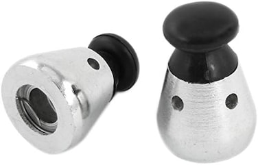 Pressure Cooker Jigger Valve Pack Of 2 Black (2 Pcs)