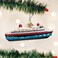 Old World Christmas Cruise Ship Old World Cruise Ship Blown Glass Christmas Tree Ornament, Multi, Standard