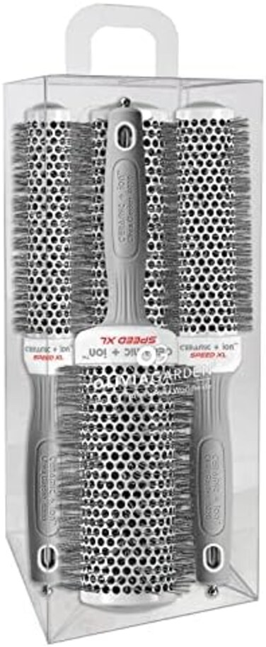 Olivia Garden Ceramic + Ion Speed Xl Extra-Long Barrel Hair Brush Kit Contains Cixl25, Cixl35, Cixl45, Cixl55 - Cixlbox01 (4-Pc Box Deal)