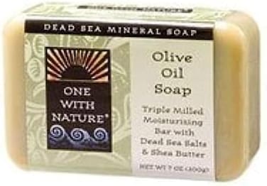 One With Nature Dead Sea Mineral Olive Oil Soap - 7 Oz