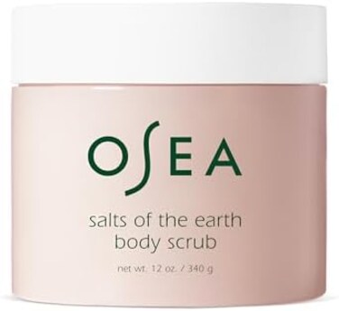 Osea Salts Of The Earth Body Scrub - Ideal Spa Gift For Pampering - Pink Himalayan Salt Scrub - Gentle Exfoliation Skincare - Vegan &amp; Cruelty-Free Body Care