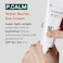 P.Calm Water Barrier Moisturizing Sun Cream Non-Greasy No White Cast Light-Weight SPF 50+ Pa++++ Vegan Calming Moisture Daily Sunscreen Reef-Safe UVa UVb Dry Oily Sensitive Skin Korean Skincare