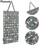 Pacmaxi Hanging Brooch Pin Organizer, Display Pins Storage Case, Brooch Collection Storage Holder, Holds Up To 96 Pins.(Not Include Any Accessories)