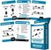 Quickfit Bodyweight Exercise Cards - Fitness Playing Cards With Over 50 Body Weight Workouts - 2.5" X 3.5" (Standard Playing Card Size)