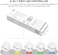 وحدة تحكم LED واي فاي 5 في 1 قابلة للتعتيم لأضواء شريط LED أحادية اللون Cct Rgb Rgbw Rgbcct متوافقة مع تطبيق Tuya/Smart Life/Alexa/Google Home/Siri، وحدة تحكم أضواء DC12-24V (بدون بطارية)