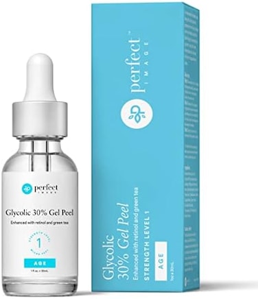 Glycolic Acid 30% Gel Peel - Enhanced With Retinol And Green Tea Extract (Professional Chemical Peel)