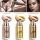 High Gloss Waterproof Body Luminizer Glitter Face Shimmer Moisturizer Lotion Tan Cream Foundation Makeup Bronzer Aquapurity (101 Rose Gold)