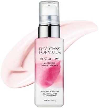 Physicians Formula Ros&eacute; All Day Face Moisturizer, Clean Beauty, Oil-Free, Dermatologist Tested, Clinically Tested