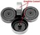 Pinewood Derby Wheels - Pro Lathed, Graphite Coated By Pinew