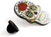 Pinsanity Day Of The Dead Sugar Skull Enamel Lapel Pin, Enamel