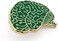 Pinsanity Digital Brain Enamel Lapel Pin
