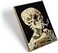 Pinsanity Van Gogh 'skull With Burning Cigarette' Painting Enamel Lapel Pin