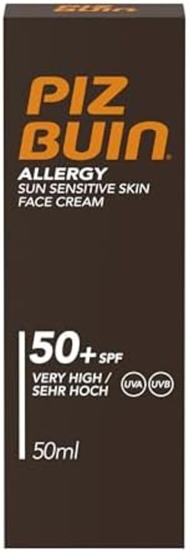 Piz Buin Allergy Sun Sensitive Skin Face Cream SPF50+, 50ml