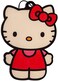 Plasticolor Hello Kitty Air Freshener - Strawberry Scent - 2 Pack