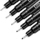 Prismacolor Prisma Fineline Set 5Ct Black
