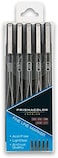 Prismacolor Prisma Fineline Set 5Ct Black