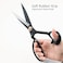 Fabric Scissors Professional 10 Inch Heavy Duty Scissors For Leather Sewing Shears For Tailoring Industrial Strength High Carbon Steel Tailor Shears Sharp For Home Office Artists Dressmakers, Black